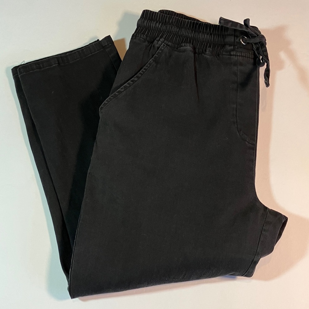 Lucca x Wildfang lined Charcoal Capris